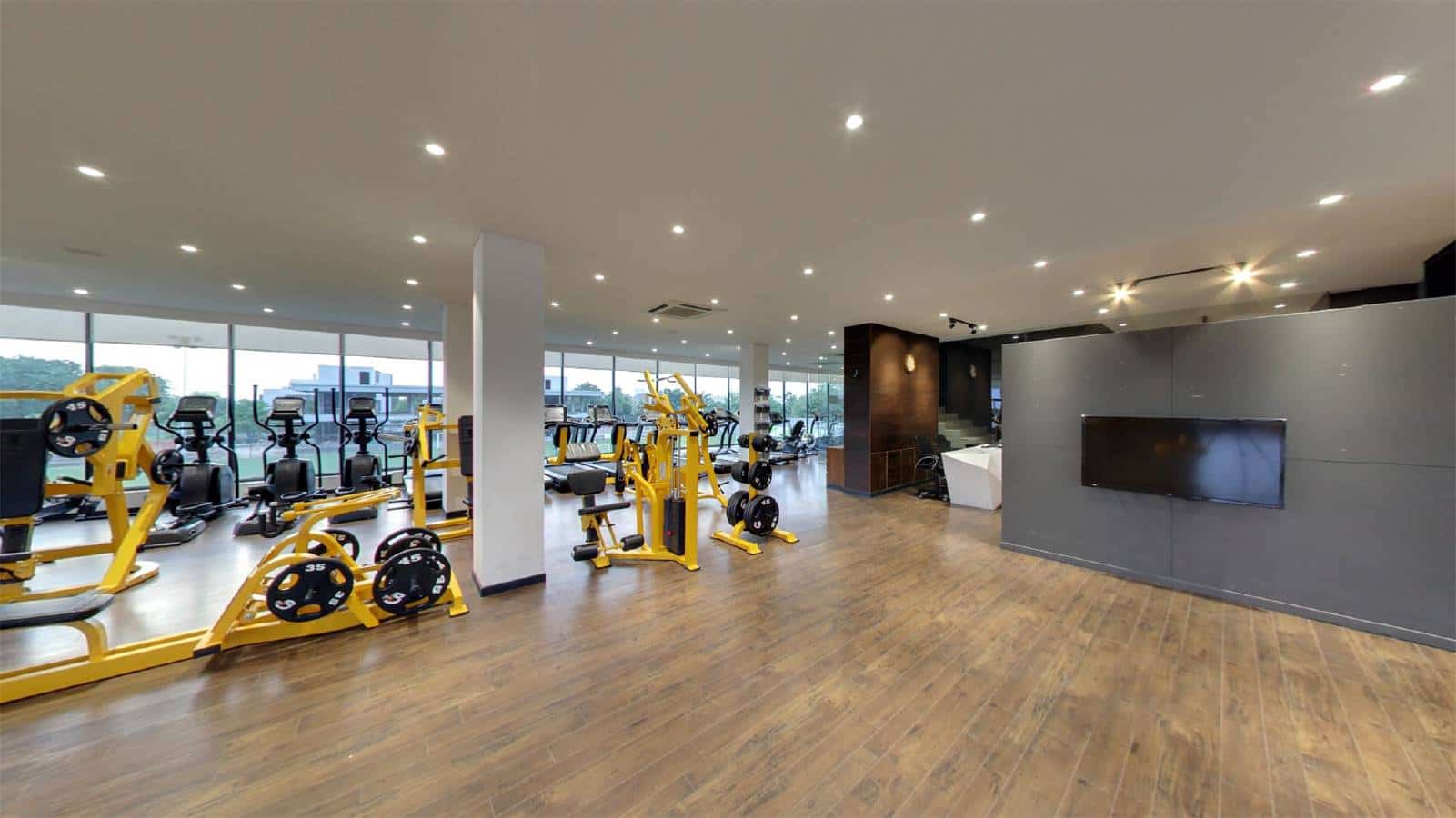 B-Star Gym Mirror Installation